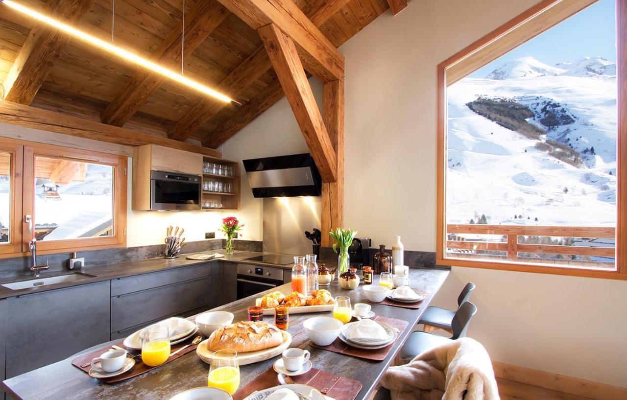 Odalys Chalet Chambertin Lodge เลส์เดอซาลป์ ภายนอก รูปภาพ